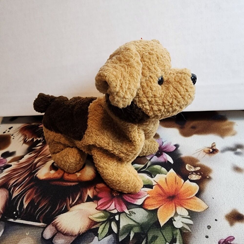 Vintage Ty Beanie Baby Tuffy The Terrier Dog 1996 PVC Pellets MWMT Style 4108